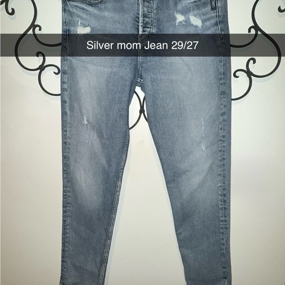Silver Jeans Women's Straight Leg in Gray